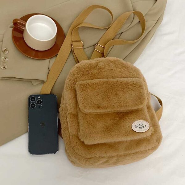 Furry backpack - Image 5