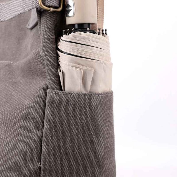 Women's canvas shoulder bag - Image 5